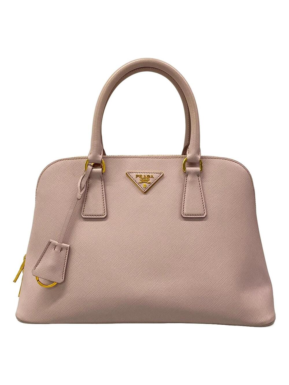 Prada Light Purple Leather Handbag #358036P11B